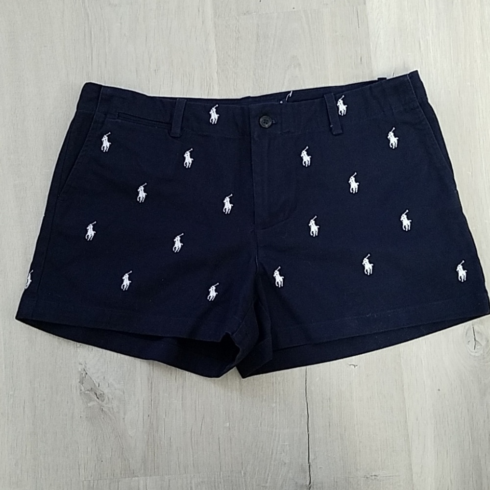 Navy Ralph Lauren Sport Shorts - SZ 8 - NWT